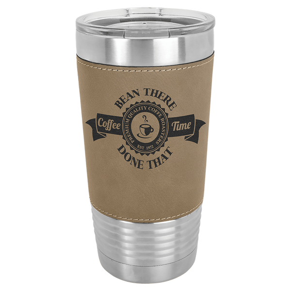 Polar Camel 20Oz Tumbler — Light Brown/Silver