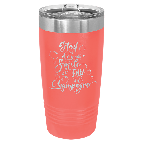 Polar Camel 20Oz Ringneck Tumbler — Coral