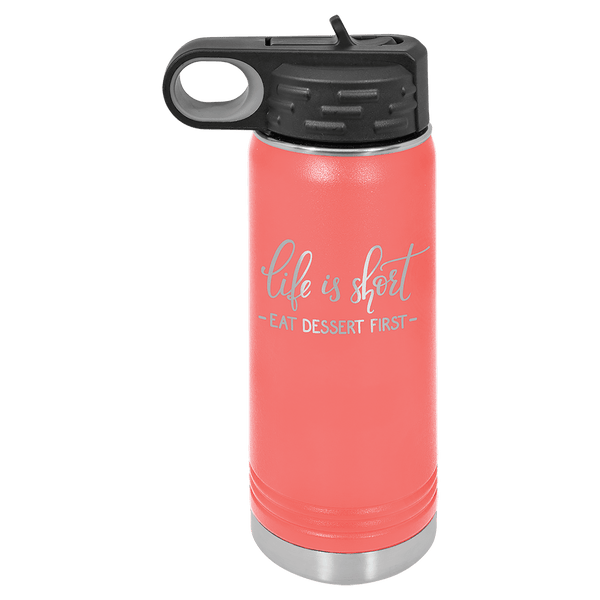 Polar Camel 20Oz Water Bottle — Coral