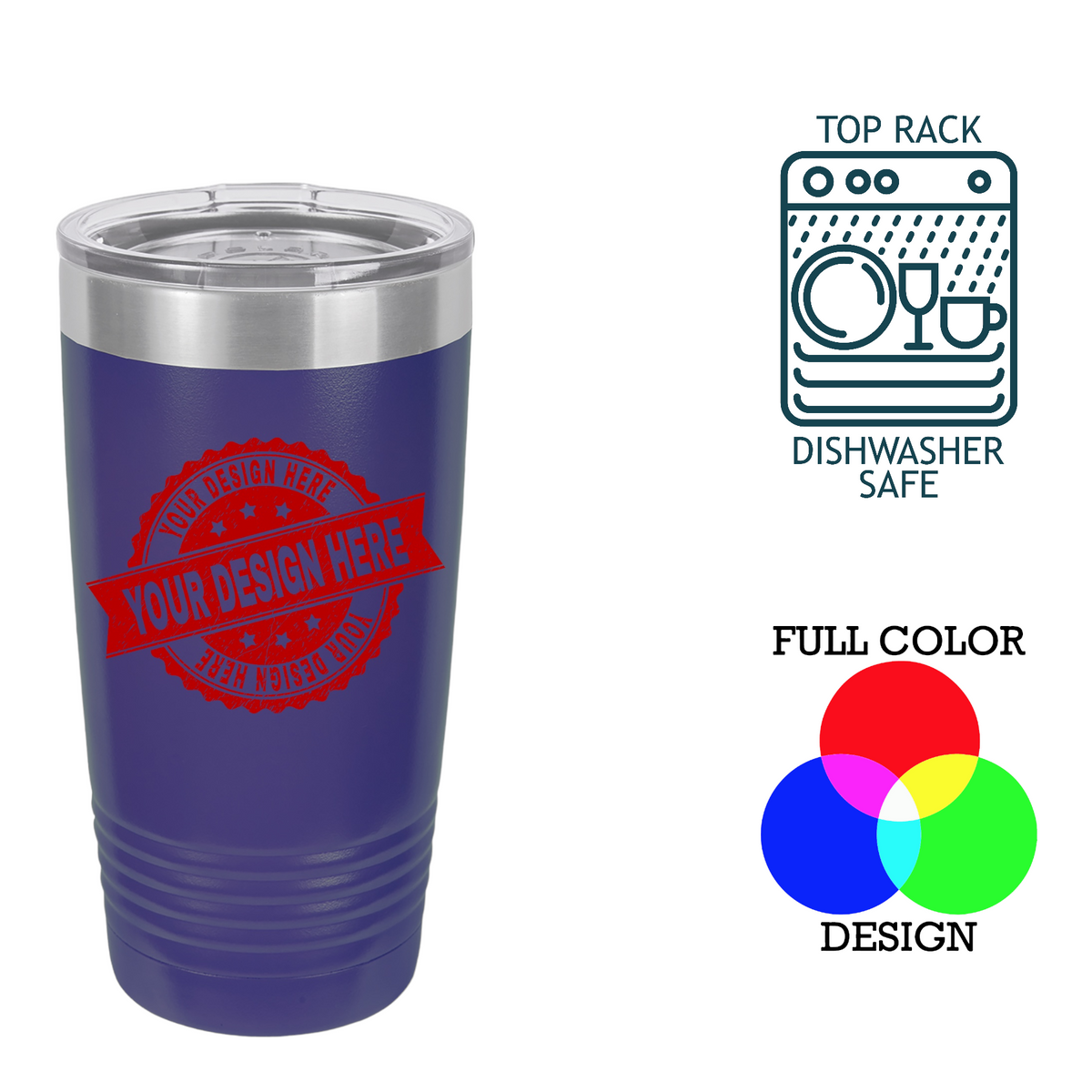 Polar Camel 20 oz. Insulated Ringneck Tumbler