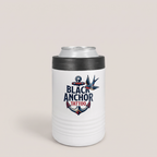 12oz Can Cooler in White with a custom full-color printed logo | Karved Concepts
