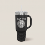 40oz Stainless Travel Mug (Laser Engraved)