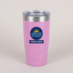 20oz Ringneck Tumbler in Light Purple with a full-color printed sample logo | Karved Concepts