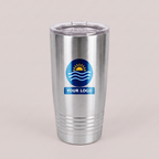 Stainless Steel colour, UV printed YOUR LOGO sample (regenerated 2026-10-04)