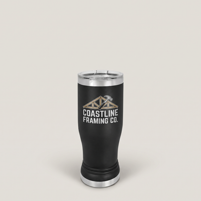 14oz Pilsner Tumbler: Custom Tumblers, UV Printed
