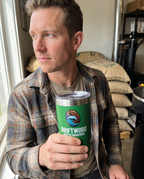 16oz Pint Tumbler with a custom full-color printed logo, lifestyle photo 4 | Karved Concepts
