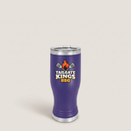 20oz Pilsner Tumbler in Purple with a custom full-color printed logo | Karved Concepts