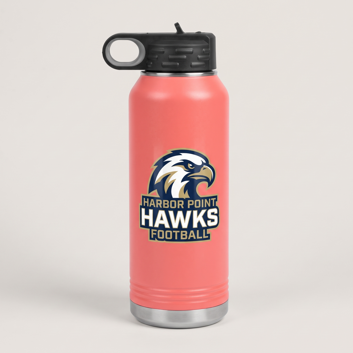 40oz Water Bottle with a custom full-color printed logo | Karved Concepts