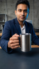 15oz Stainless Mug — Laser Engraved