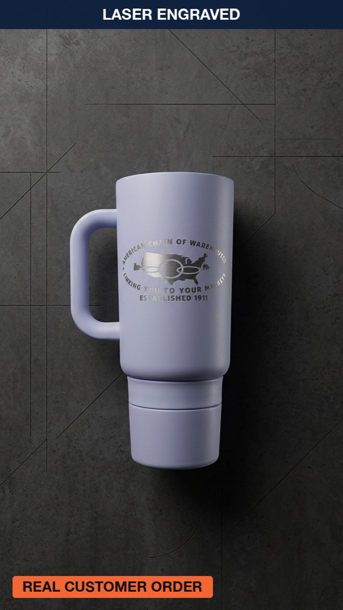 Laser Engraved Tumbler
