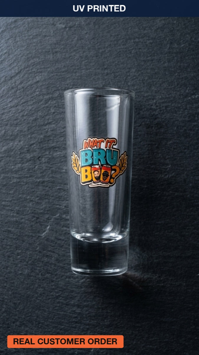 UV Printed Shot Glass