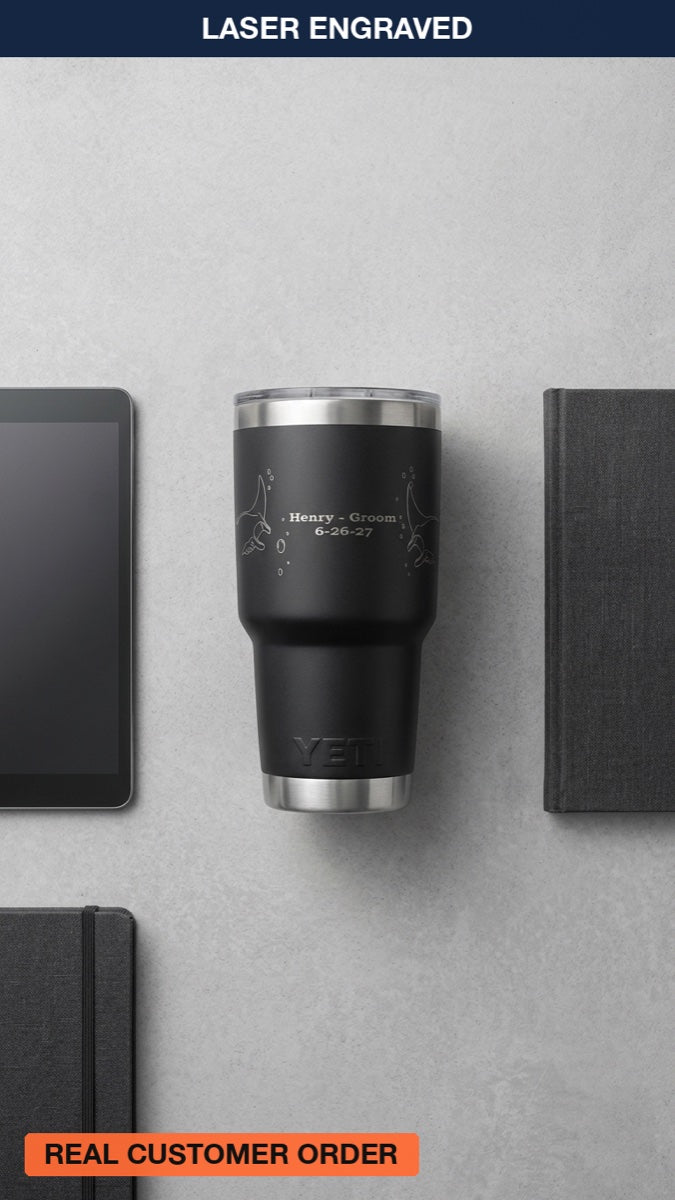 Laser Engraved Tumbler